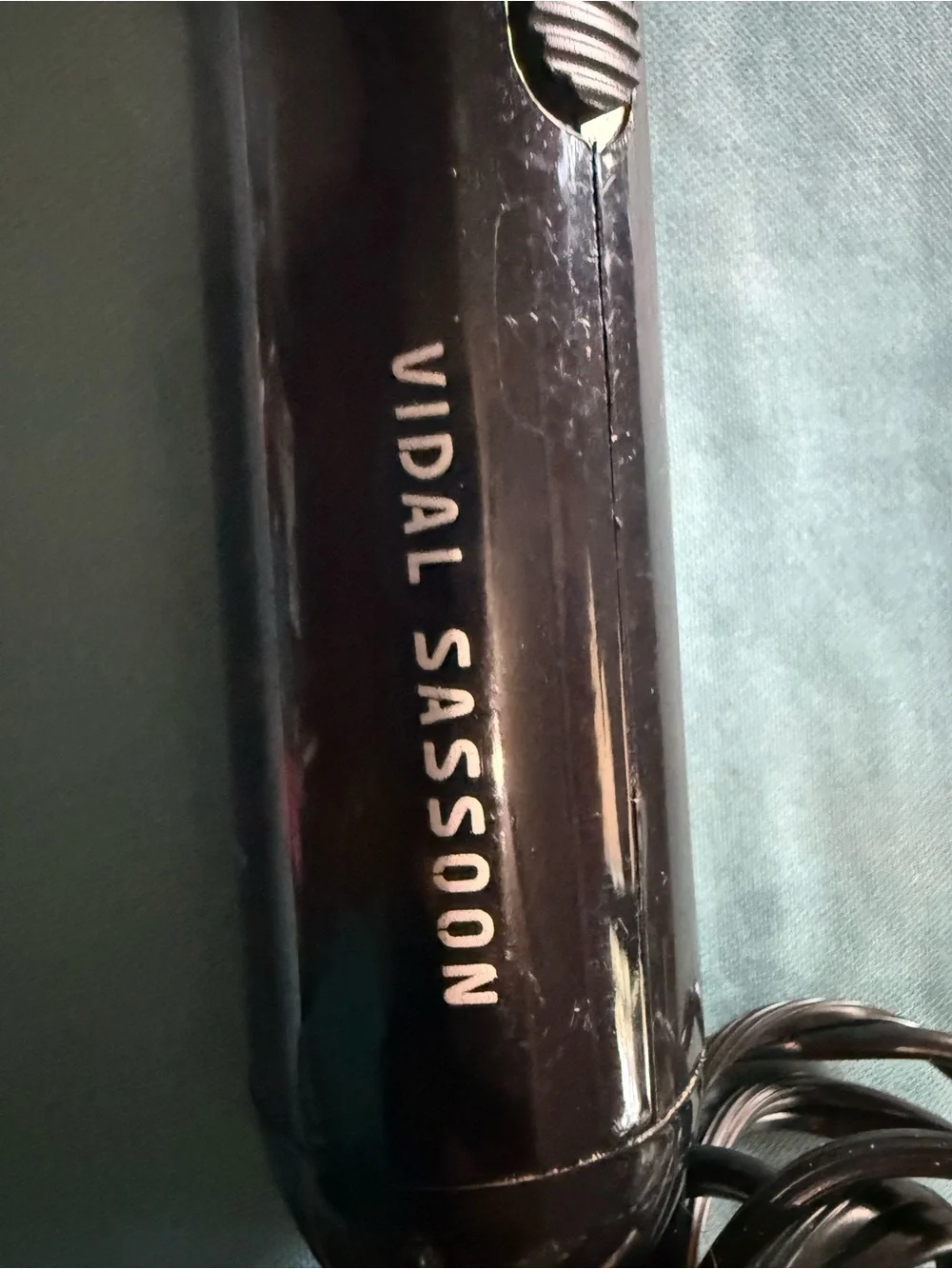 Vidal Sassoon Black Rotating Styling Brush for Men
